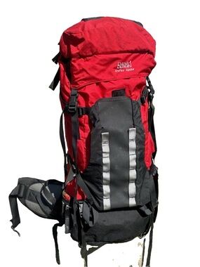 Vintage Dana Design BosemanUSA ArcFlex Alpine Backpack Red Internal Frame Hiking